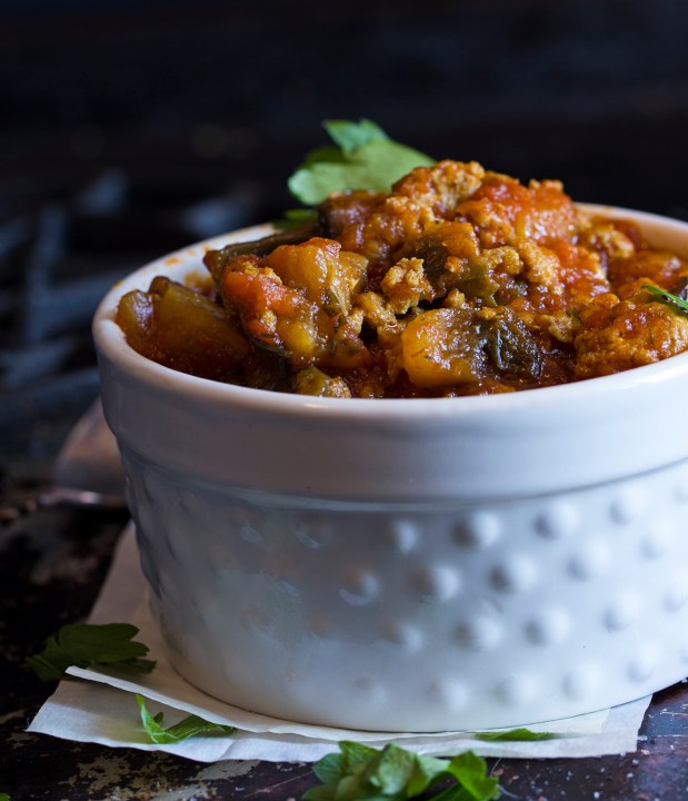 SimplyWholeFoods_Tomato + Eggplant Meat Sauce