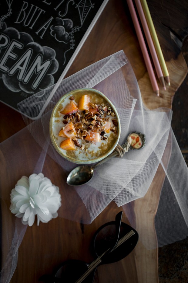 Simply Whole Foods_Peach Oatmeal