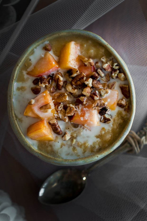 Simply Whole Foods_Peach Oatmeal